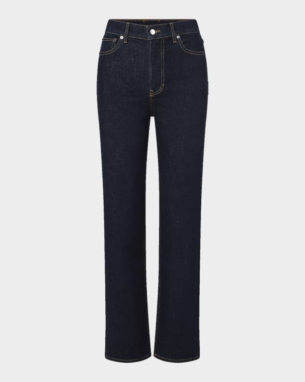 Iro Gotz Cut-Out Straight-Leg Jeans | Neiman Marcus