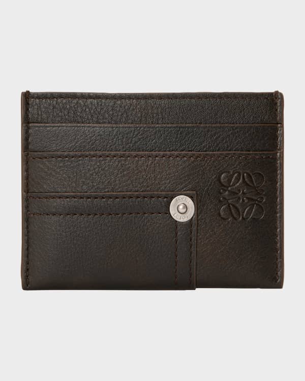 TOM FORD Men's Exotic Line Croc-Embossed Leather Card Case