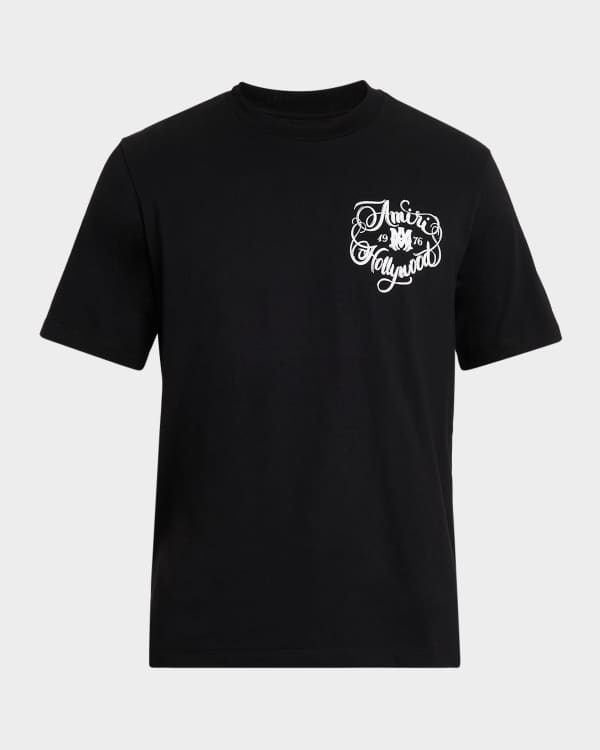 Amiri Men's MA Shotgun Embroidered T-Shirt | Neiman Marcus