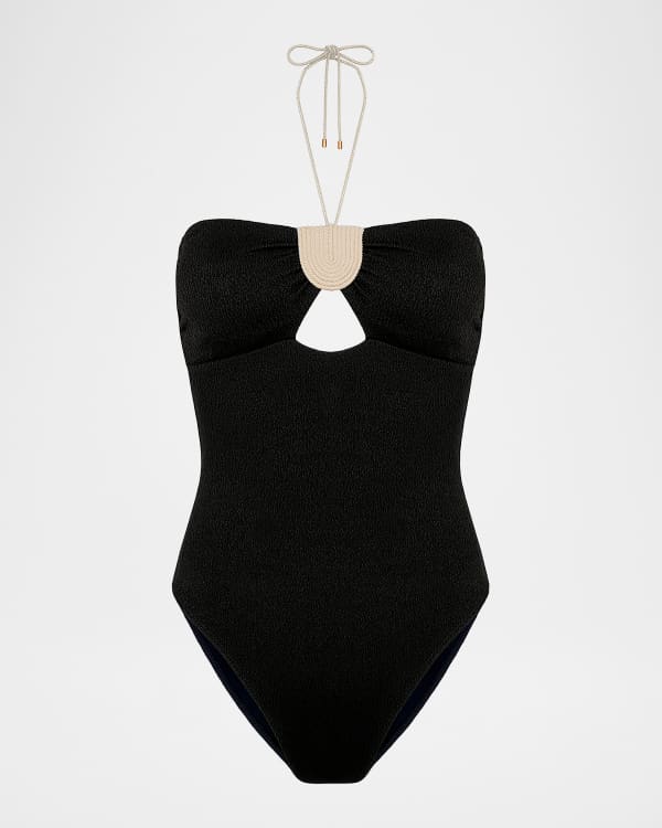 Vix Firenze Candice Aline One-Piece Swimsuit | Neiman Marcus