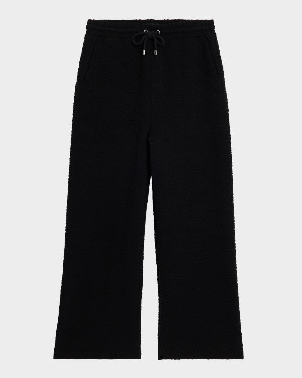 Amiri Men's Pleated Wool-Silk Pants | Neiman Marcus