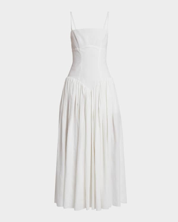Khaite Nonya Backless Maxi Dress | Neiman Marcus