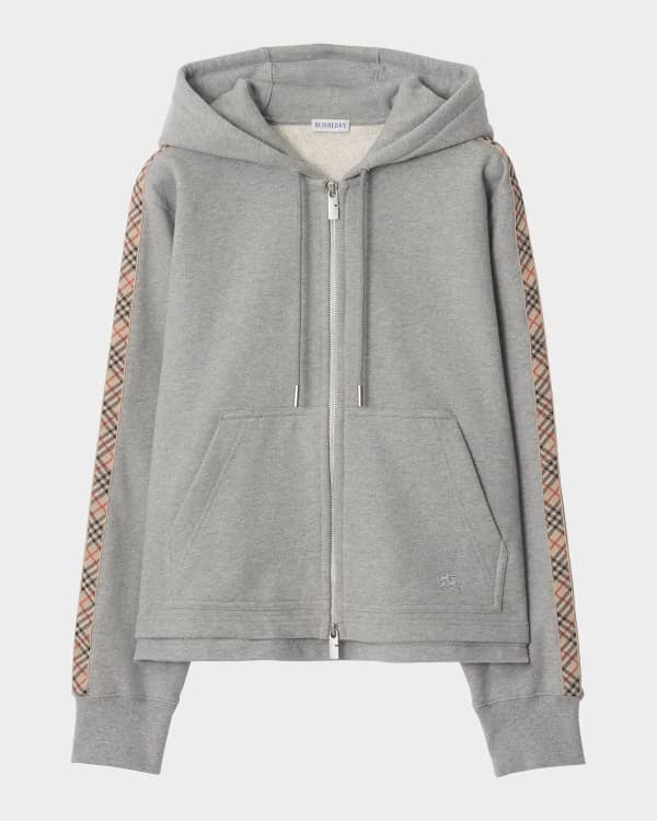Burberry Palena TB-Monogram Wool-Cashmere Cardigan | Neiman Marcus