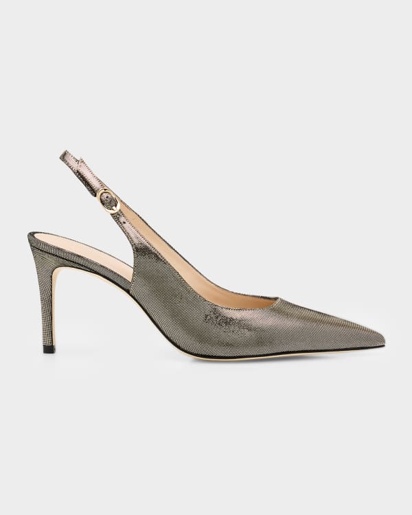 Marc Fisher LTD Esther Leather Slingback Pumps | Neiman Marcus