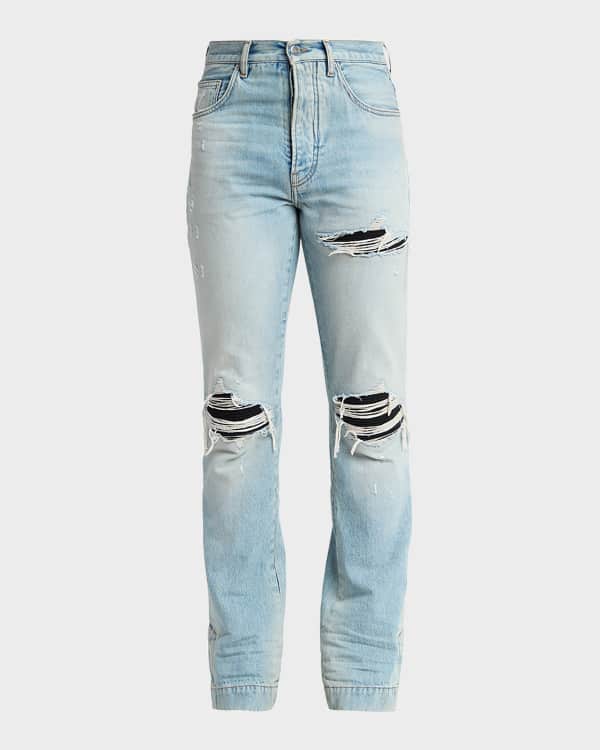 Amiri Men's MX1 Paint Splatter Skinny Jeans | Neiman Marcus