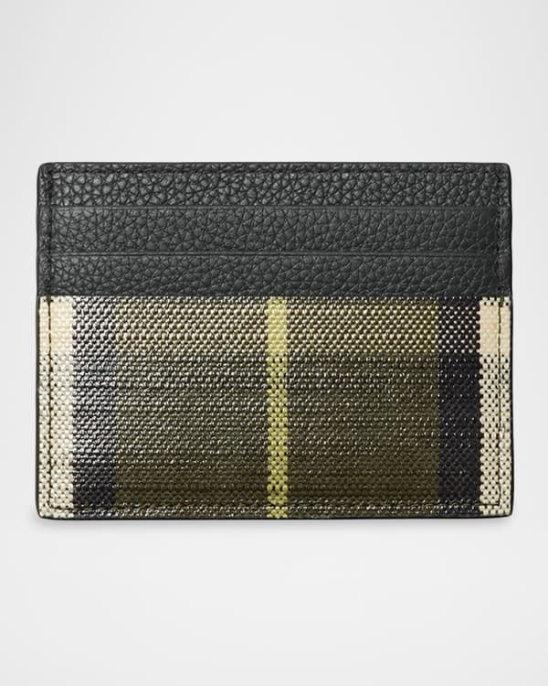 TOM FORD Men's Exotic Line Croc-Embossed Leather Card Case