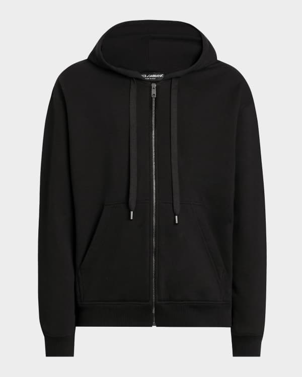Prada Men's Cashmere Zip Hoodie | Neiman Marcus