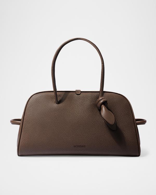 Jacquemus Le Porte Calino Leather Top-Handle Bag | Neiman Marcus