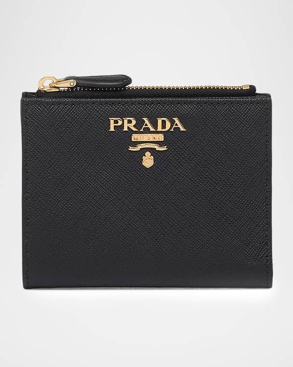 Prada Saffiano Zip-Around Wallet | Neiman Marcus