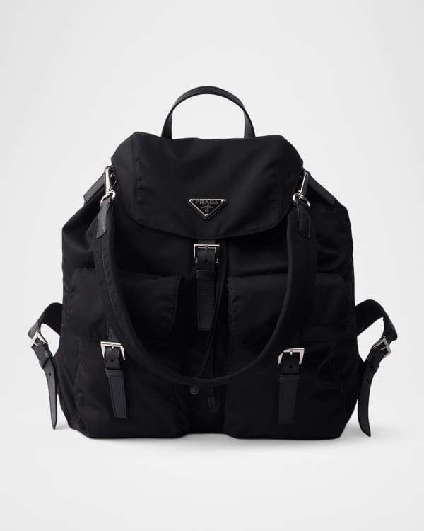Prada Men's Re-Nylon and Suede Backpack | Neiman Marcus