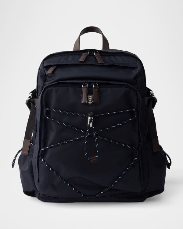 Prada Men's Nappa Leather Backpack | Neiman Marcus