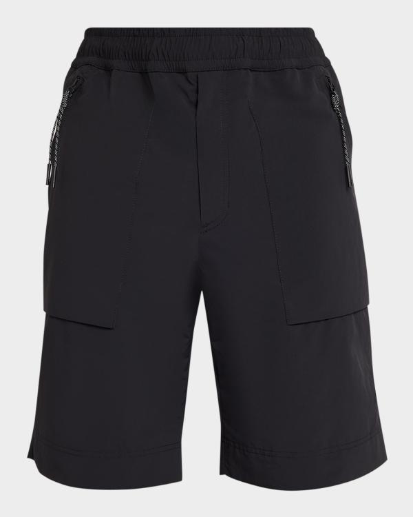 Ksubi Men's Touchdown Drawstring Shorts | Neiman Marcus