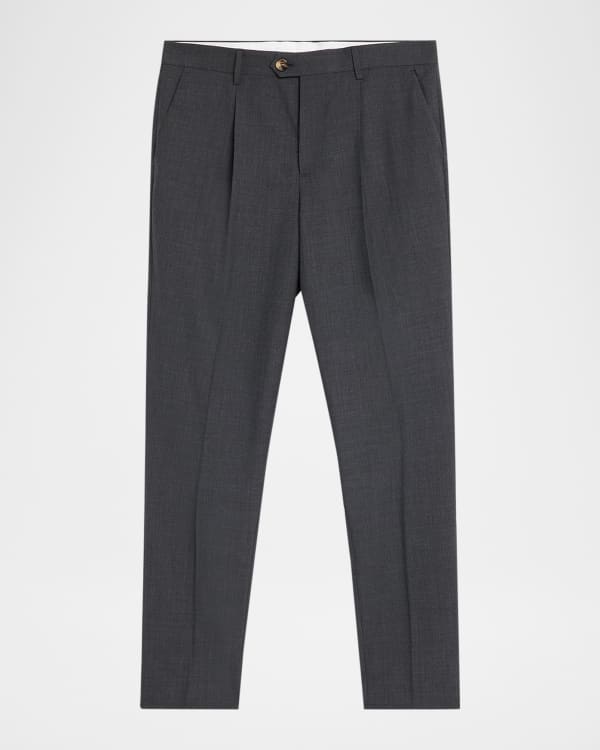 Prada Men's Wool Slim-Leg Pants | Neiman Marcus