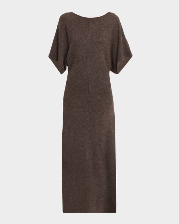 Reiss Emilina Ribbed Colorblock Midi Dress