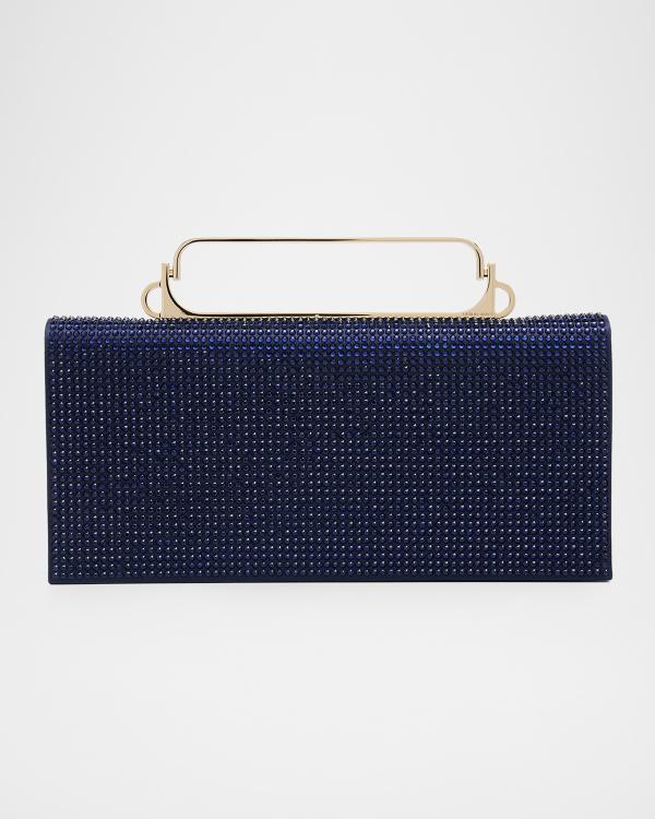 Judith Leiber Couture Fizzy Crystal Flap Clutch Bag | Neiman Marcus