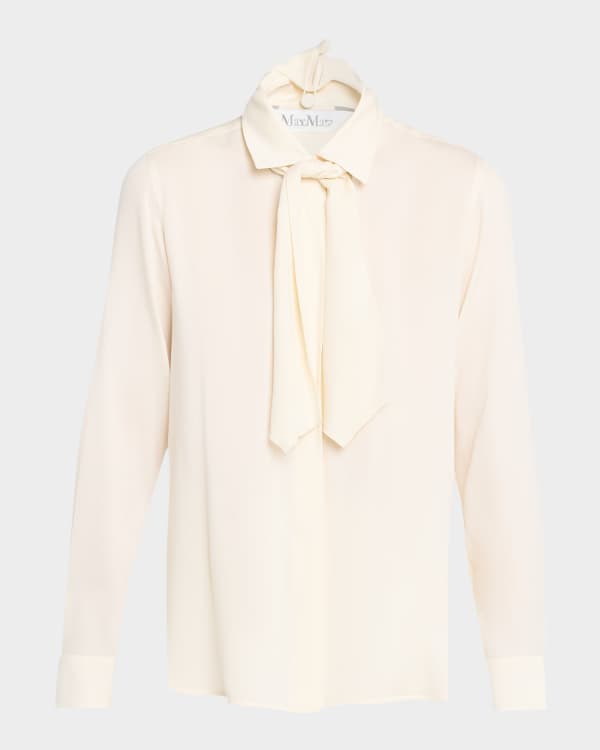 Max Mara Logo Embroidered Strass Dog-Print T-Shirt | Neiman Marcus