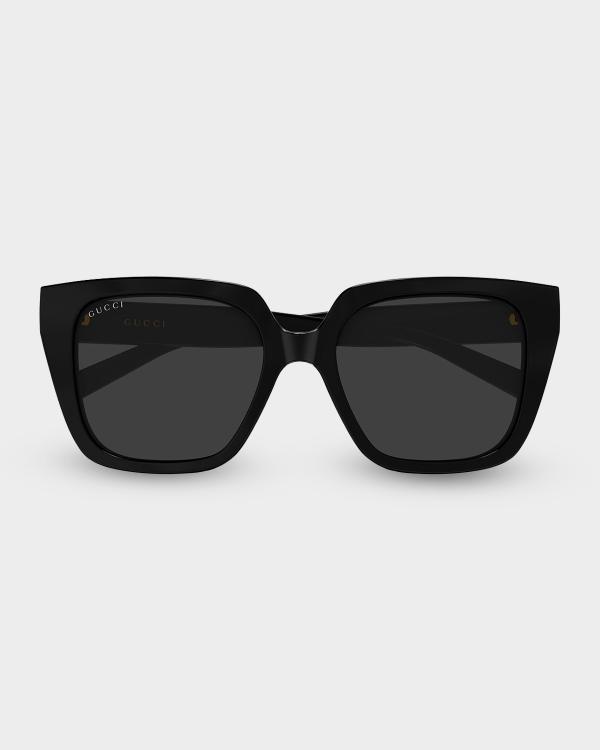 Gucci GG Heart-Shaped Metal Aviator Sunglasses | Neiman Marcus