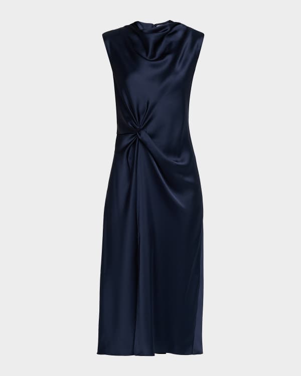 ALEMAIS Majorelle Midi Dress | Neiman Marcus
