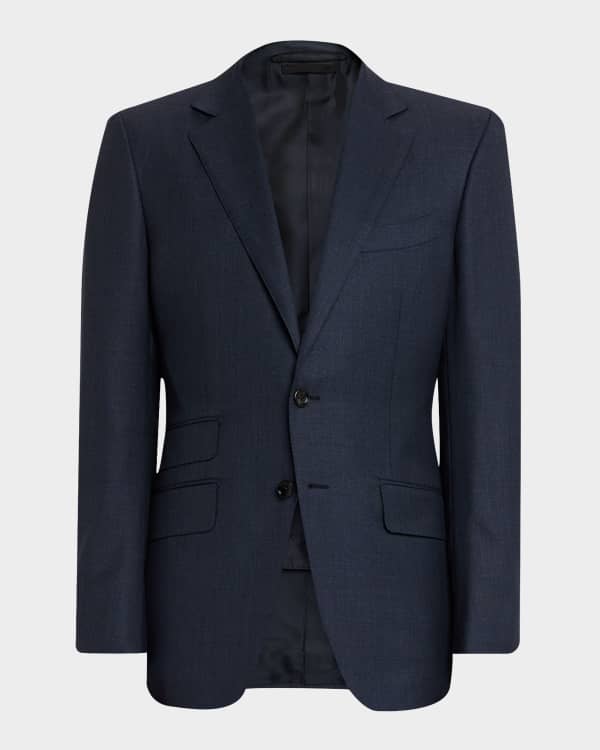 TOM FORD Men's O'Connor Base Trim Two-Piece 130s Wool Master Twill