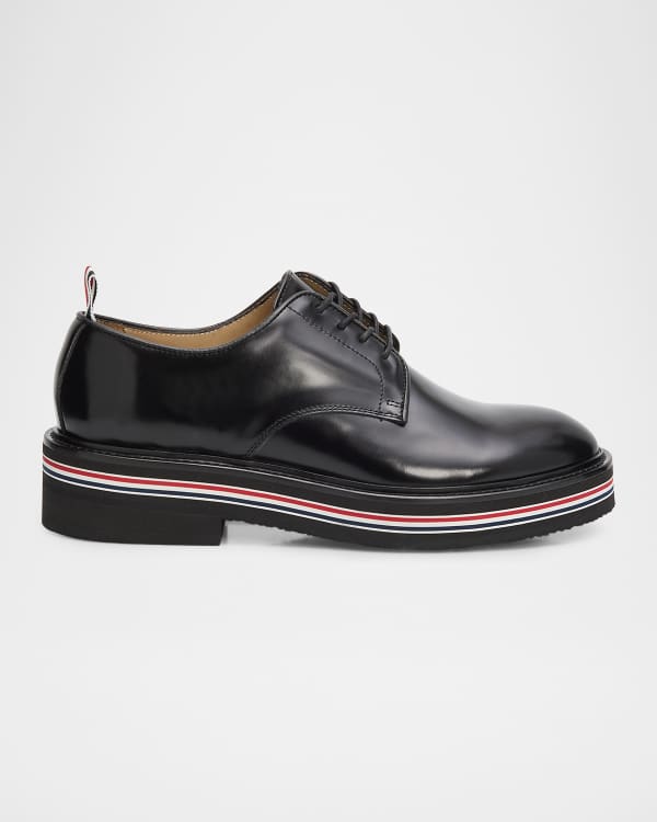 Church's Lana Leather Double Monk Oxford Loafers | Neiman Marcus