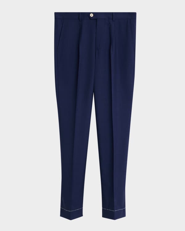 PURPLE Men's Bentonite Snap Carpenter Pants | Neiman Marcus