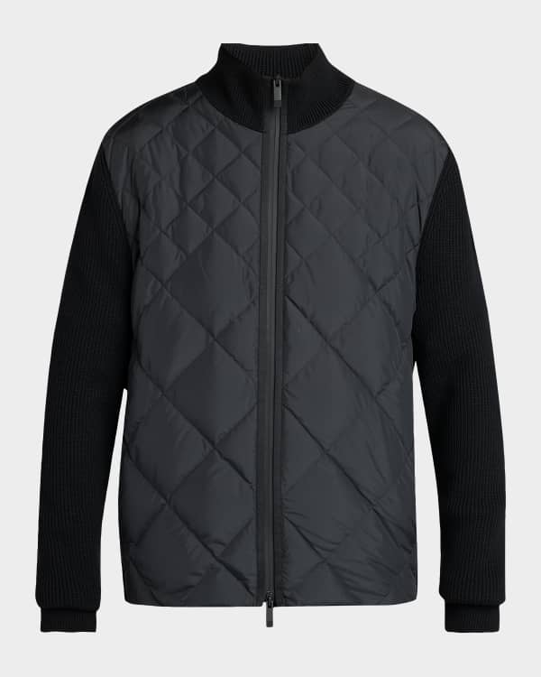 Dsquared2 Men's Metallic Striped V-Neck Cardigan | Neiman Marcus