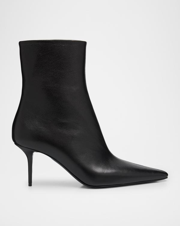 Jimmy Choo Camile Croc-Embossed Leather Ankle Boots | Neiman Marcus