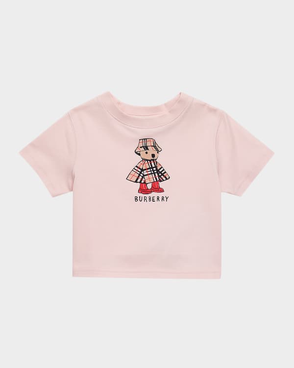 Burberry Girl's Thalia Vintage Check Collared Shirt, Size 6M-2