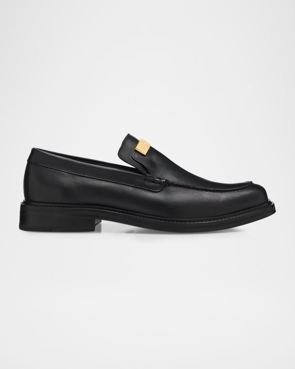 Gucci Men's Henry Leather Penny Loafers | Neiman Marcus
