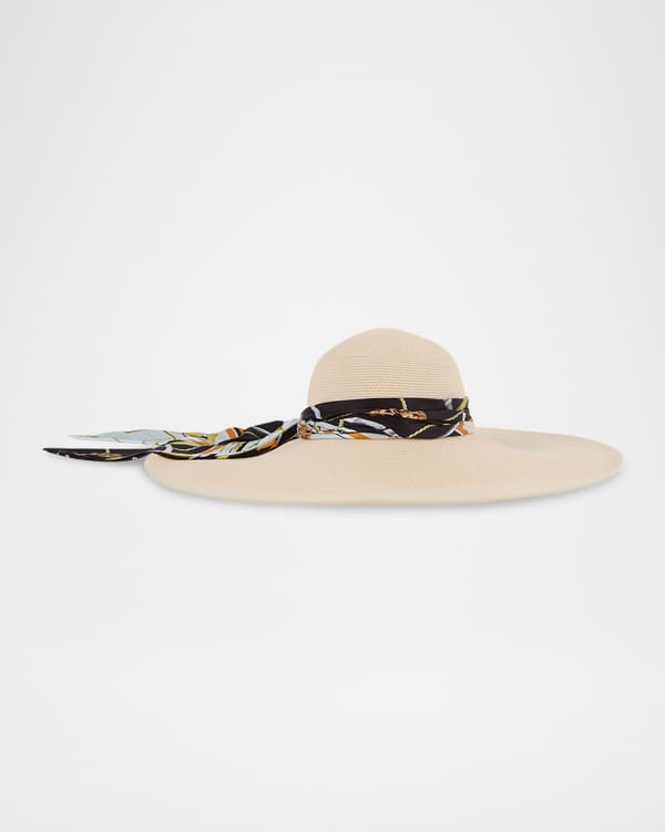 Helen Kaminski Classic 5 Raffia Sun Hat | Neiman Marcus