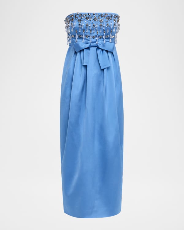 sachin and babi light blue dress Primark black dress main image 1
