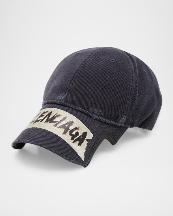 Balenciaga Men's Embroidered Sports Icon Beanie | Neiman Marcus