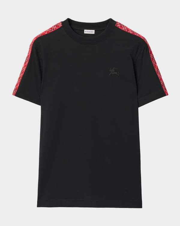 Burberry Men's Cotton Knight Stamp Graphic T-Shirt | Neiman Marcus