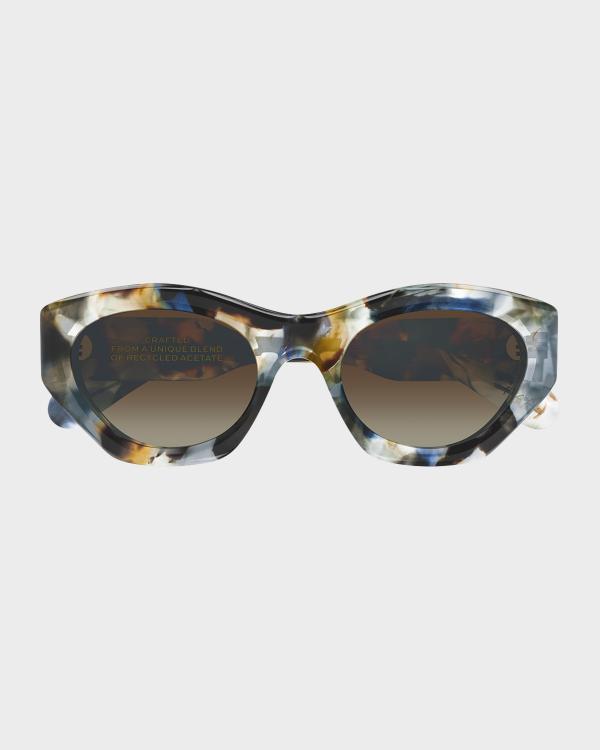 Chloe Geo sunglasses Chloe Geo Round Acetate Sunglasses - Bergdorf Goodman main image 3