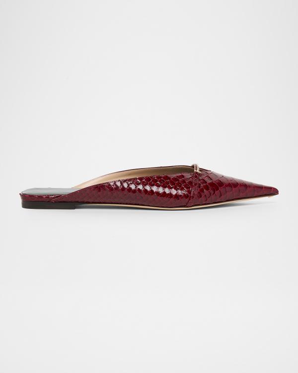 Brunello Cucinelli Monili Suede Mule Sandals | Neiman Marcus