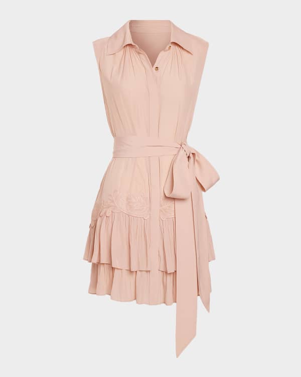 ramy brook marble reuben mini dress Ramy Brook Reuben Metallic Jacquard Halter Mini Dress