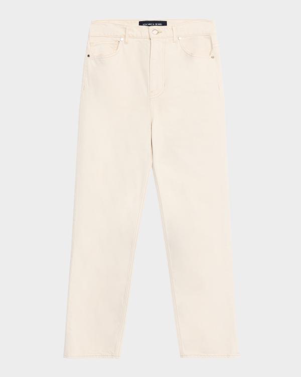 Iro Gotz Cut-Out Straight-Leg Jeans | Neiman Marcus