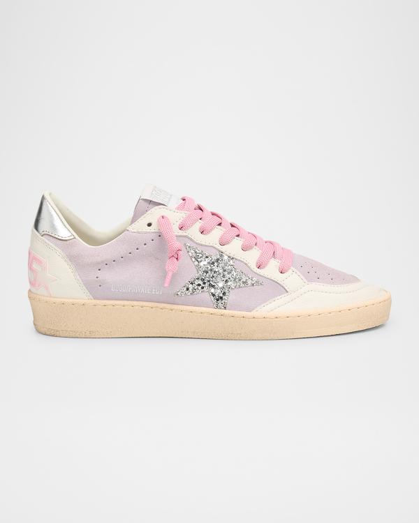 Golden Goose Ball Star Double-Quarter Nylon Sneakers | Neiman Marcus