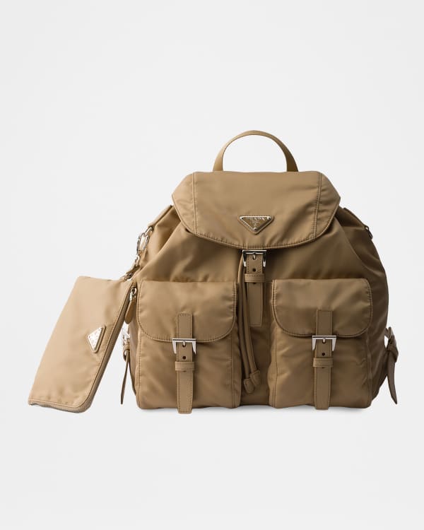 Prada Explore Medium Nappa Leather Backpack | Neiman Marcus