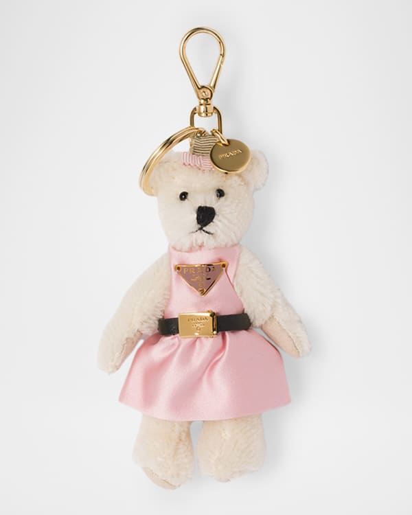 Prada Robot Saffiano Leather Bag Charm | Neiman Marcus