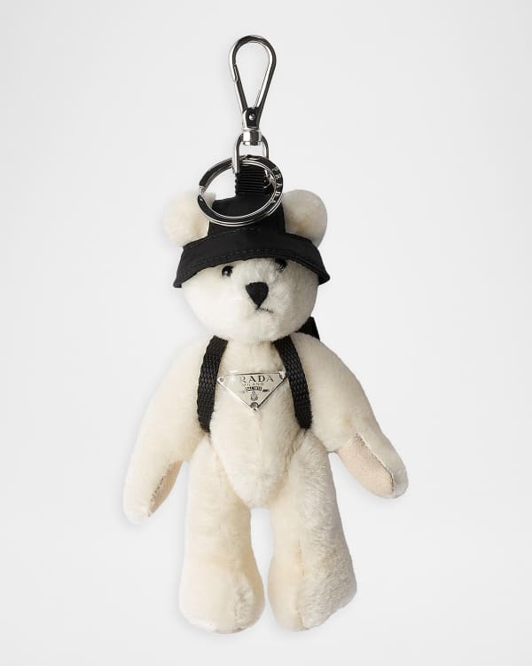 Prada Striped Cord Keychain | Neiman Marcus