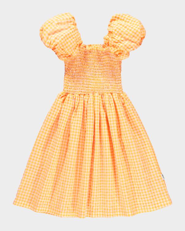 classic prep dress Childrenswear Girl's Hazel Jacqueline's Blossom-Print Collared Dress, Size 3M-7 Crafted from 100% cotton