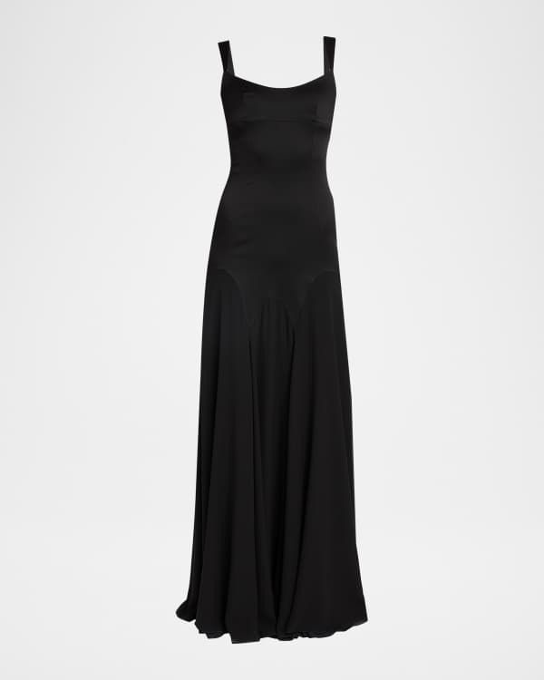 sachin and babi light blue dress Dress the Population Black Label Josie Off-Shoulder Sequin Mermaid Gown