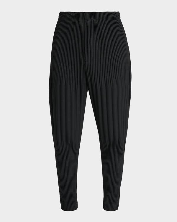 Homme Plissé Issey Miyake Men's Monthly Colors Pleated Wide-Leg