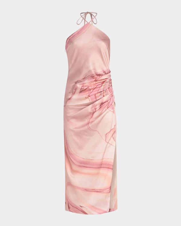 PH5 Iris Wavy Side-Slit Midi Dress