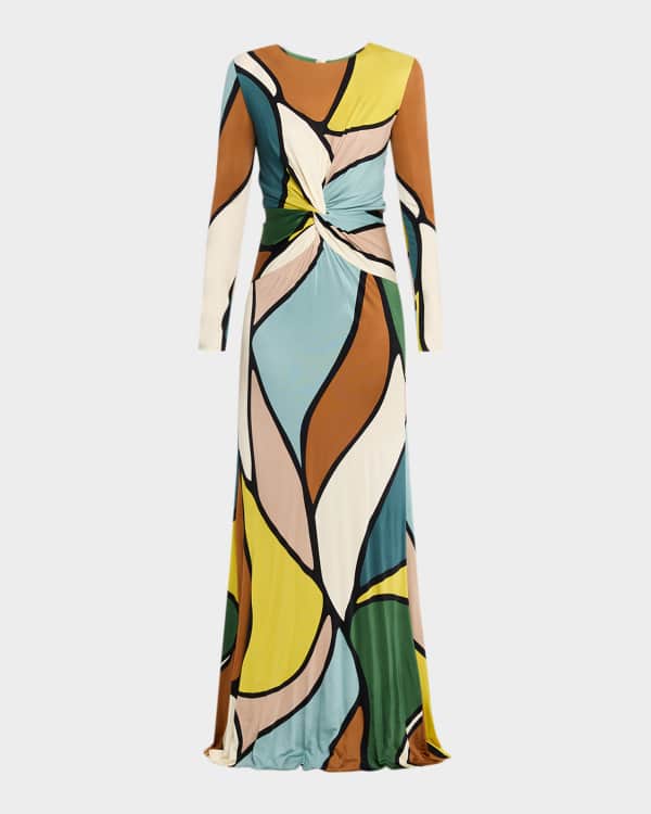 sachin and babi light blue dress Liv Foster Stretch Crepe Halter Gown main image 0