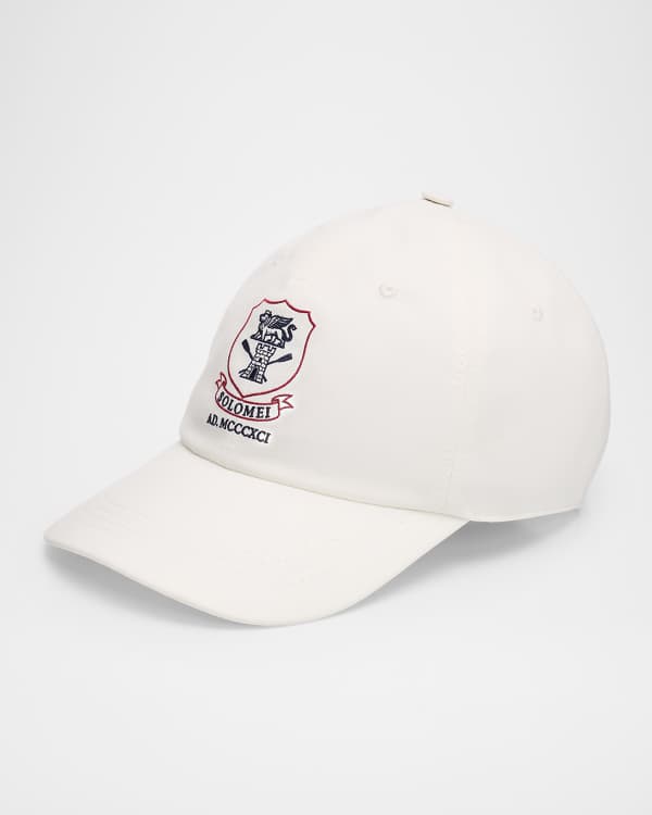 Brunello Cucinelli Men's Logo-Embroidered Nylon Baseball Cap