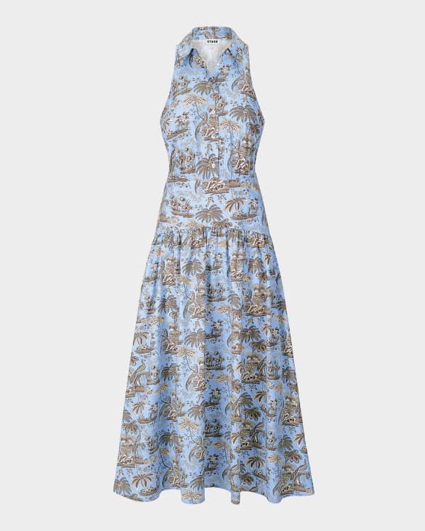 fit and flare midi white dress Do Long White A-LINE FLARED NECKLINE MIDI DRESS