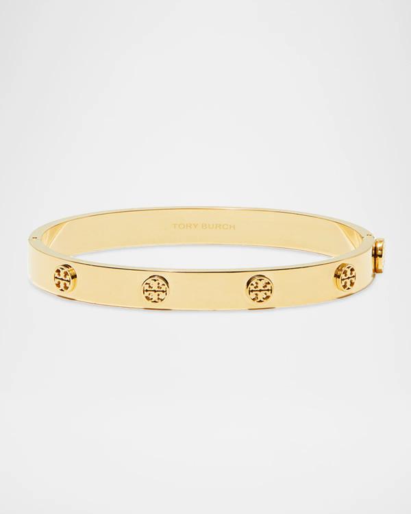 Tory Burch Enamel Logo-Slider Bracelet, Blue/Gold | Neiman  display picture 3