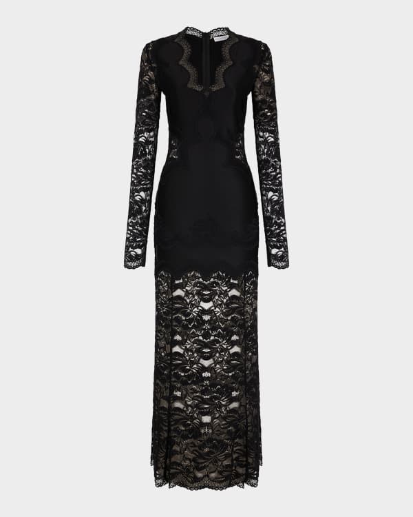 STAUD Zaya Crepe Cap-Sleeve Maxi Dress | Neiman Marcus